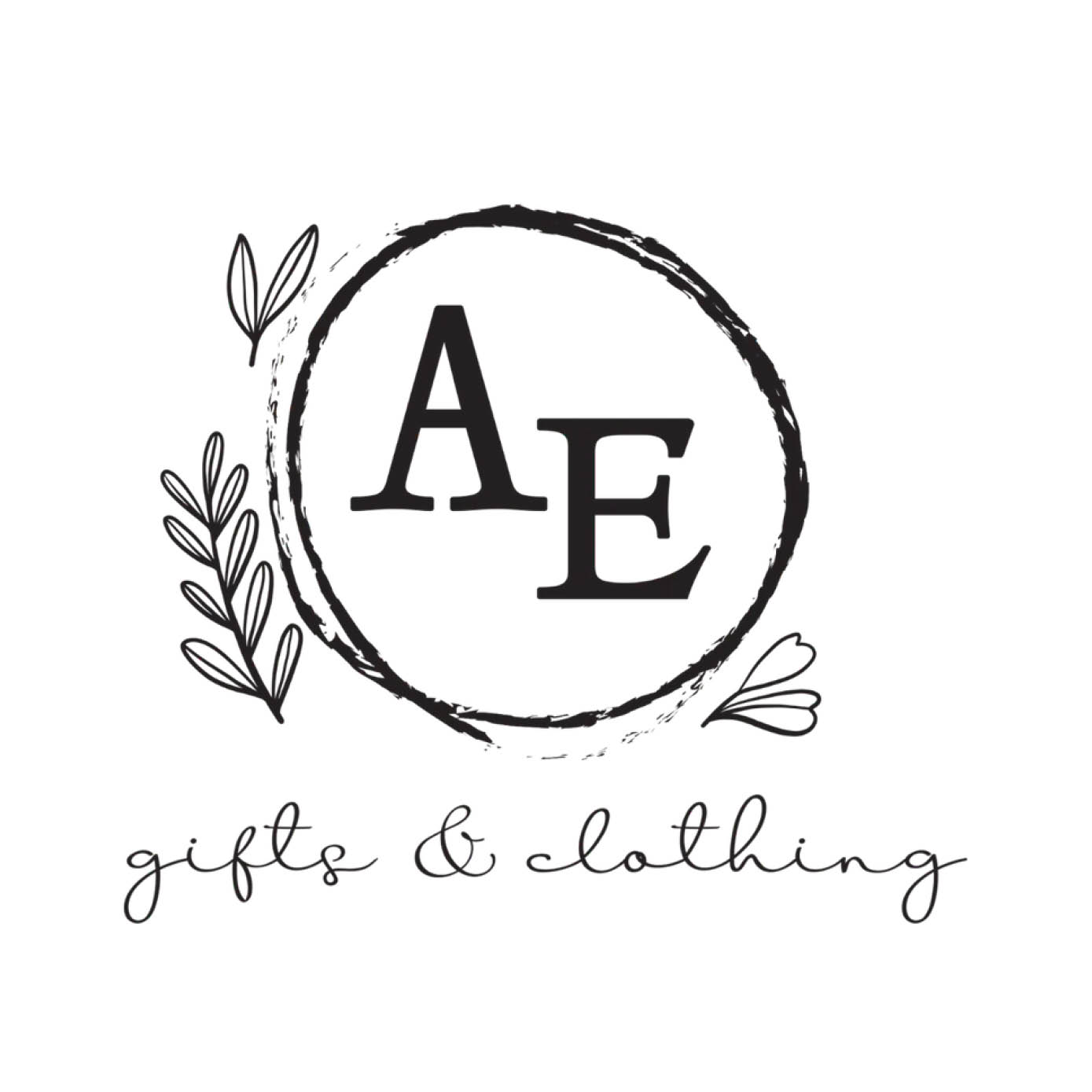 AE Gifts & Clothing Logo
