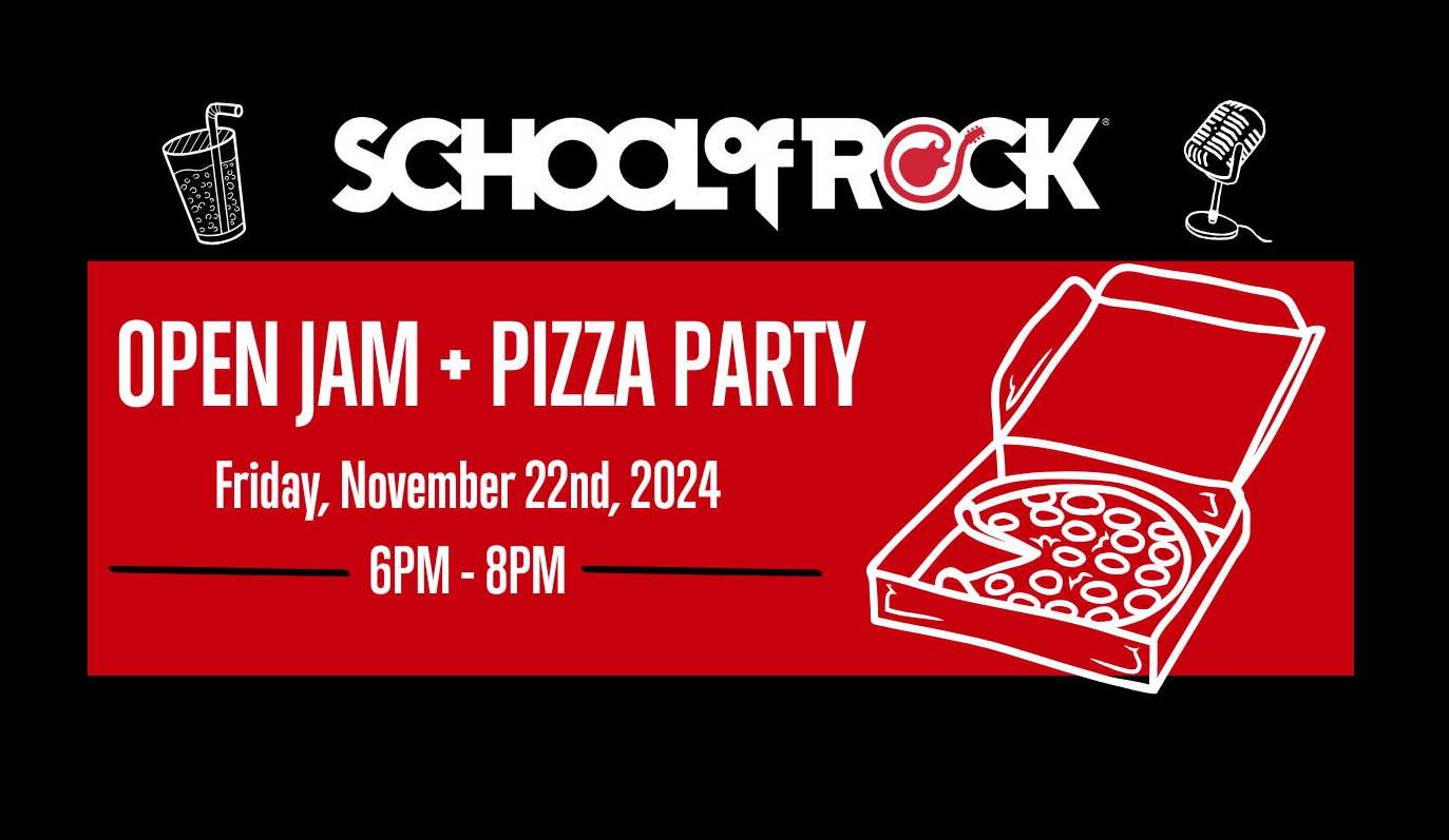 School of Rock Open Jam & Pizza Party Event Image