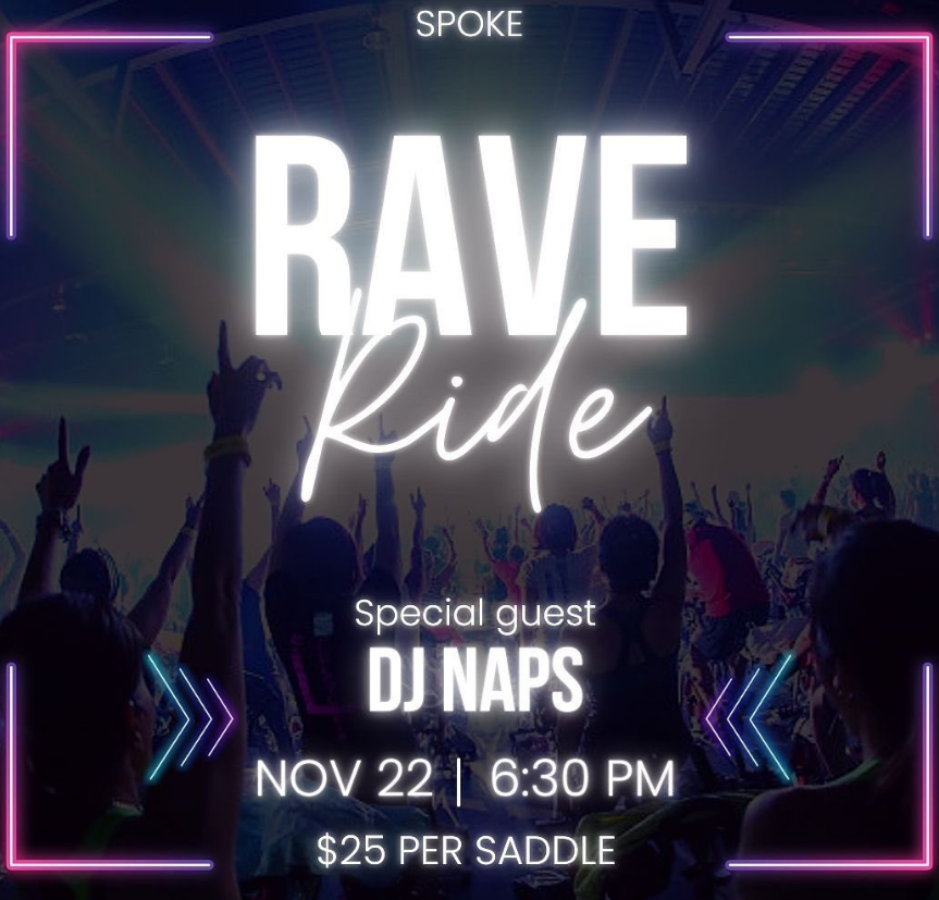 Spoke Cycle Rave Ride Featuring DJ Naps Event Image