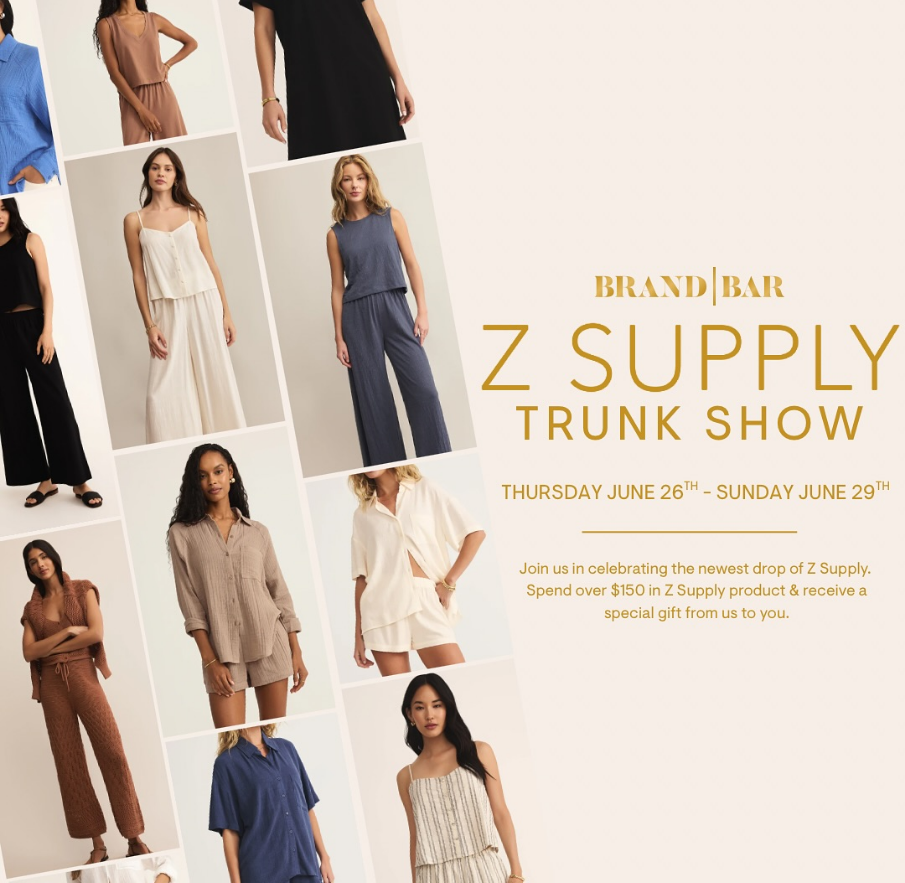 Brand Bar Trunk Show Event Image
